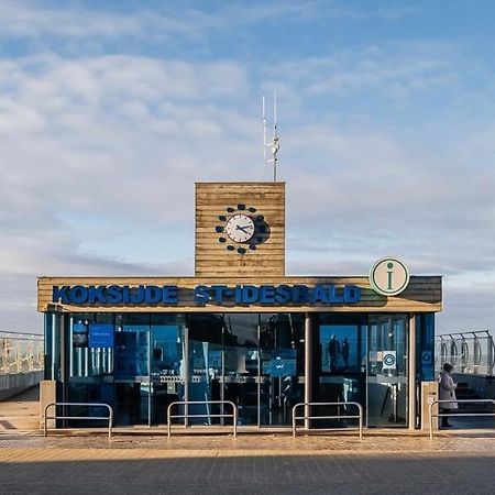 Zongerichte studio Sint-Idesbald met mooi zeezicht Koksijde Buitenkant foto