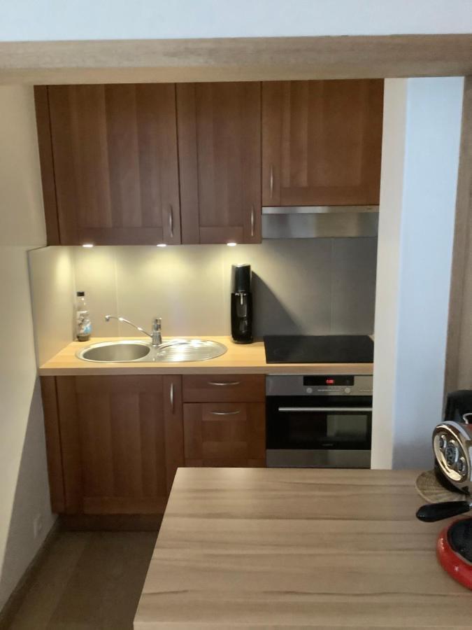 Zongerichte studio Sint-Idesbald met mooi zeezicht Koksijde Buitenkant foto